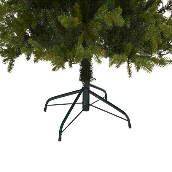 7 Belgium Fir Natural Look Artificial Christmas Tree with 1894 Bendable Branches - SKU #T4512 - 3