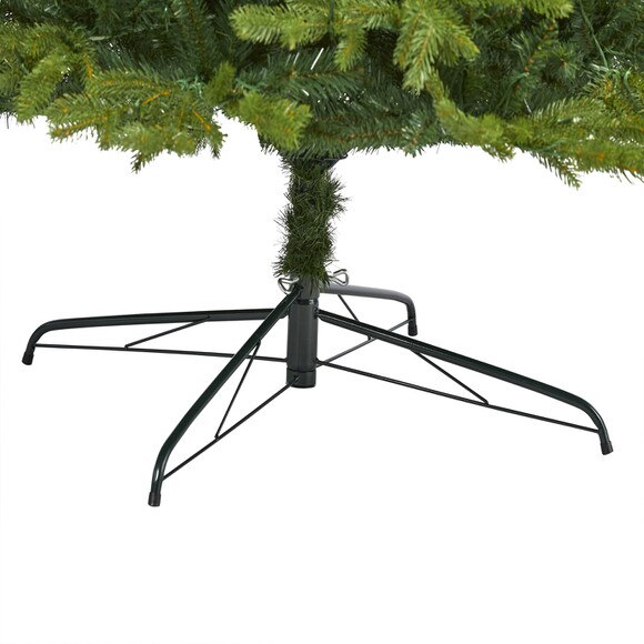 10 Belgium Fir Natural Look Artificial Christmas Tree with 3514 Bendable Branches - SKU #T4514 - 3