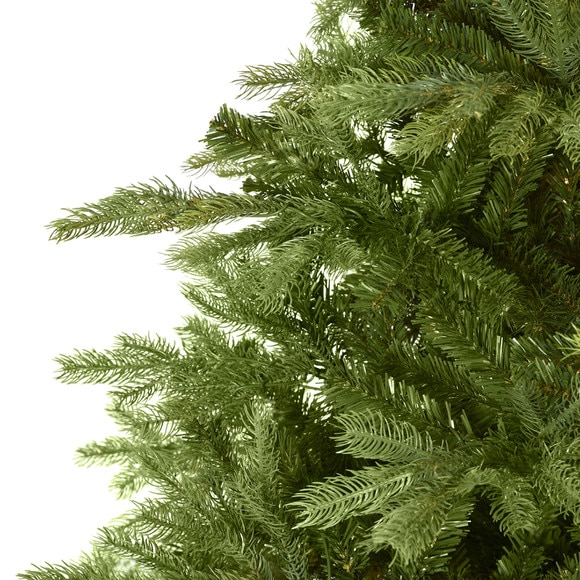 8 North Carolina Spruce Artificial Christmas Tree with 1303 Bendable Branches - SKU #T4515 - 2