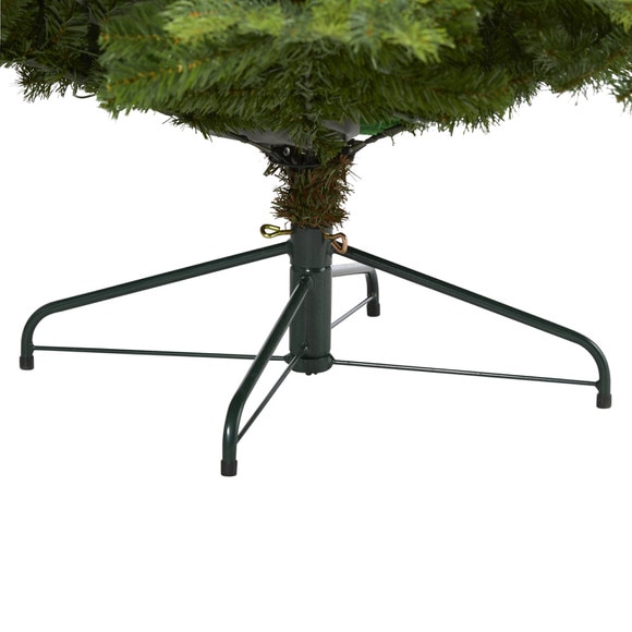 8 North Carolina Spruce Artificial Christmas Tree with 1303 Bendable Branches - SKU #T4515 - 3