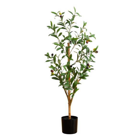 3 Artificial Olive Tree with Natural Trunk - SKU #T4644
