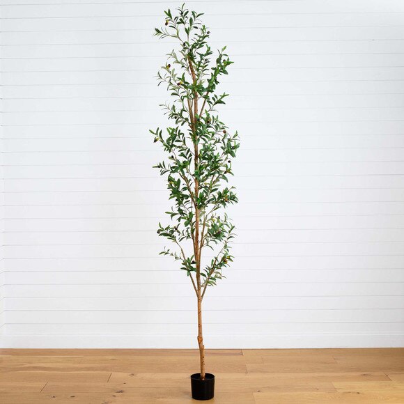 9 Artificial Olive Tree with Natural Trunk - SKU #T4655 - 6