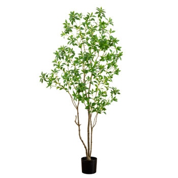 7 Artificial Minimalist Japanese Pieris Tree with Real Touch Leaves - SKU #T4665