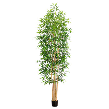 9 Artificial Bamboo Tree with Real Bamboo Trunks - SKU #T4684