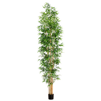 11 Artificial Bamboo Tree with Real Bamboo Trunks - SKU #T4686