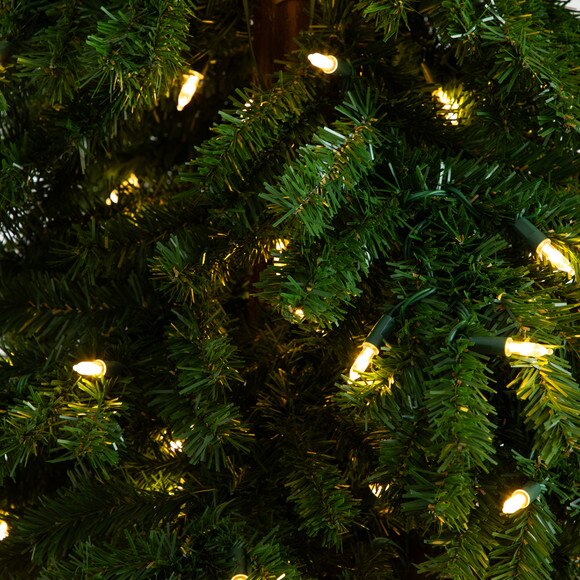7ft. Holiday Green Santas Hat Christmas Tree with 500 LED Lights and 1275 Bendable Branches - SKU #T4696 - 4