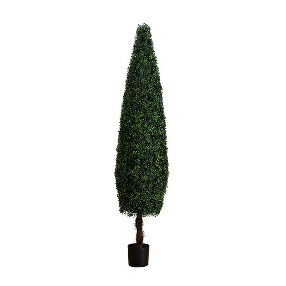 7 UV Resistant Artificial Boxwood Topiary Cone Tree Indoor/Outdoor - SKU #T4706