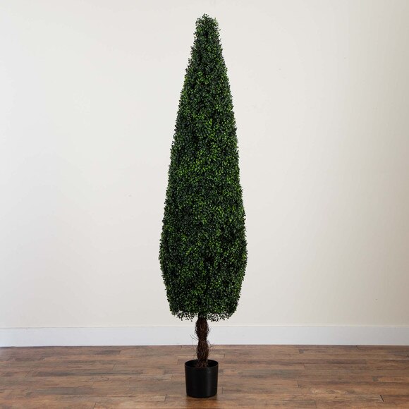7 UV Resistant Artificial Boxwood Topiary Cone Tree Indoor/Outdoor - SKU #T4706 - 6