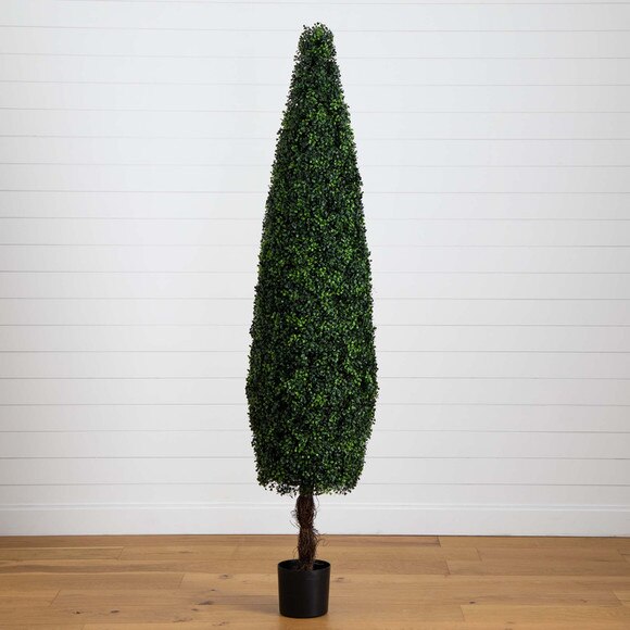 7 UV Resistant Artificial Boxwood Topiary Cone Tree Indoor/Outdoor - SKU #T4706 - 7