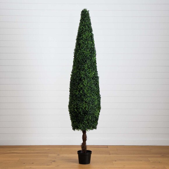 8 UV Resistant Artificial Boxwood Topiary Cone Tree Indoor/Outdoor - SKU #T4707 - 8