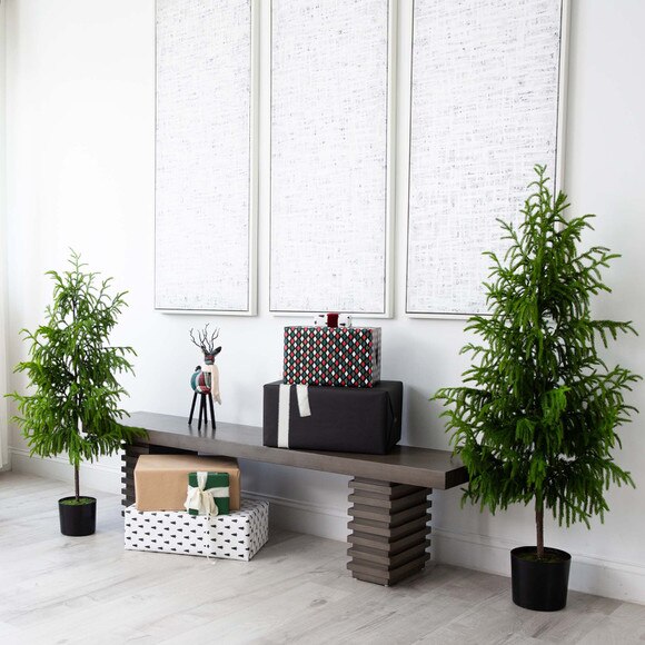 4 Artificial Norfolk Pine Tree - SKU #T4708 - 6