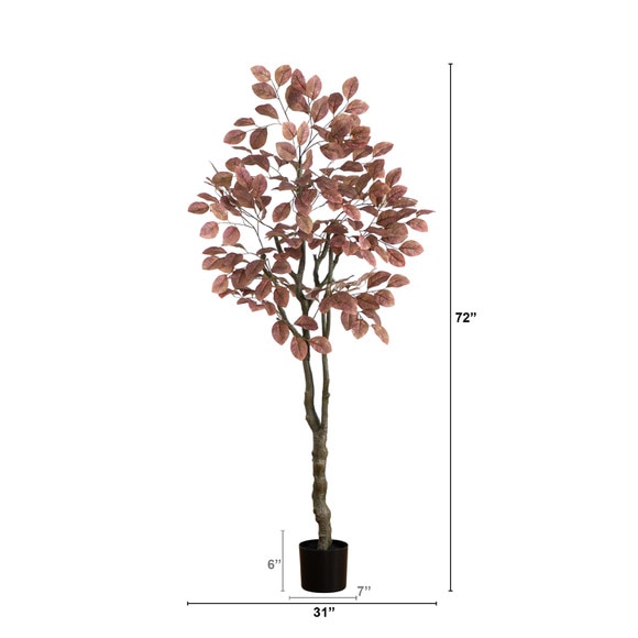 6 Autumn Dogwood Artificial Fall Tree - SKU #T4730 - 1