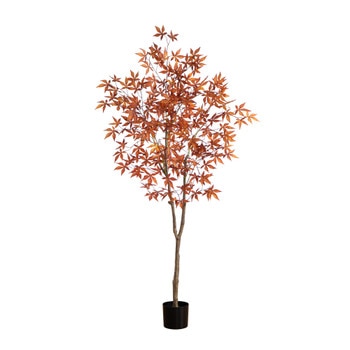 6 Autumn Japanese Maple Artificial Fall Tree - SKU #T4734