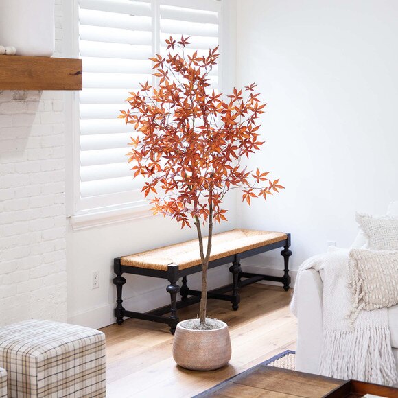 6 Autumn Japanese Maple Artificial Fall Tree - SKU #T4734 - 4