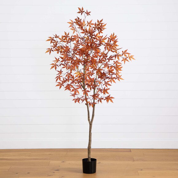 6 Autumn Japanese Maple Artificial Fall Tree - SKU #T4734 - 5
