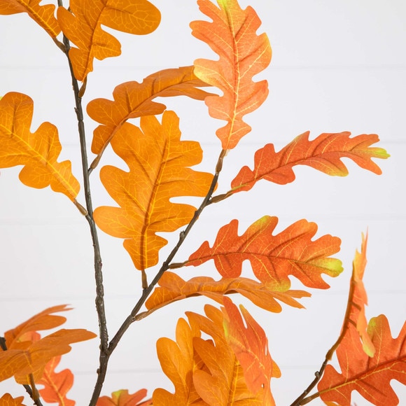 6 Artificial Autumn Oak Tree - SKU #T4735 - 3