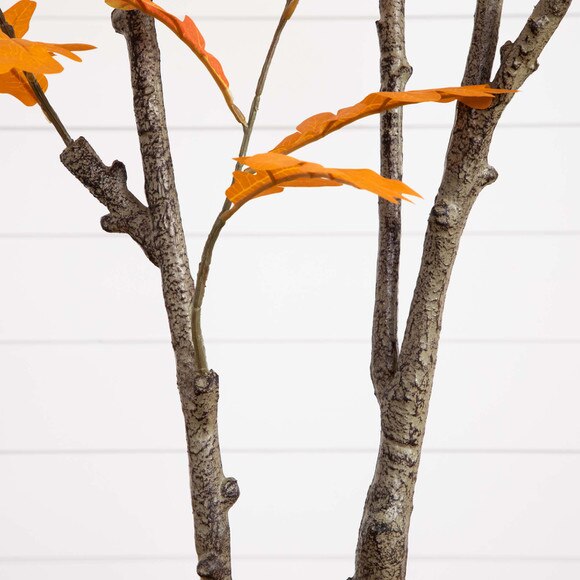 6 Artificial Autumn Oak Tree - SKU #T4735 - 4
