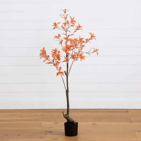 4.5 Autumn Pieris Artificial Fall Tree - SKU #T4737 - 7