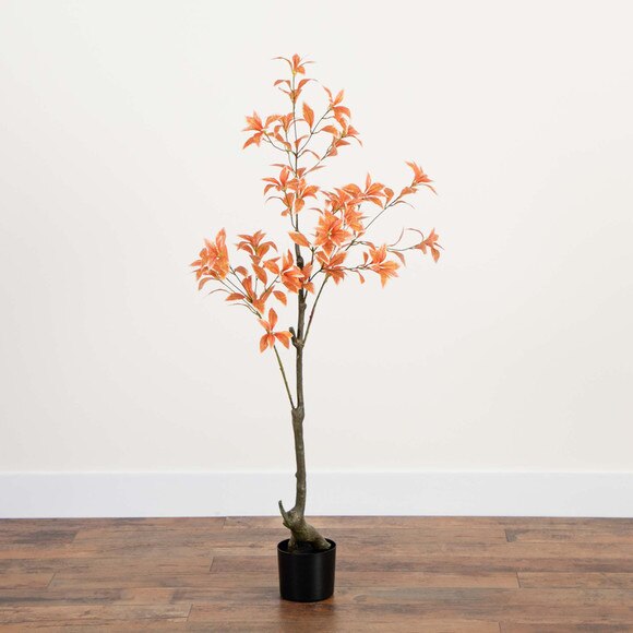 4.5 Autumn Pieris Artificial Fall Tree - SKU #T4737 - 8