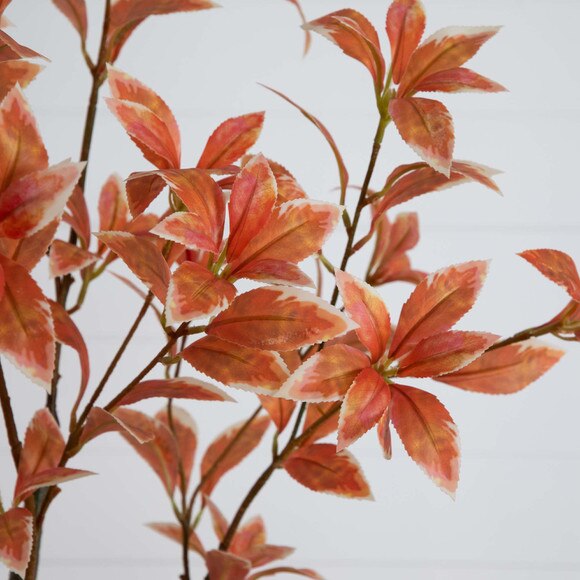 6 Autumn Pieris Artificial Fall Tree - SKU #T4738 - 3