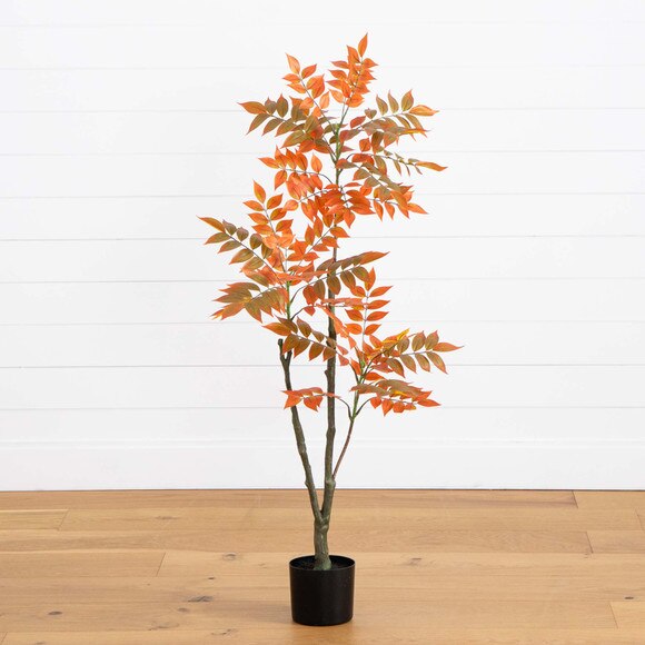 4ft. Autumn Sumac Artificial Fall Tree - SKU #T4739 - 8