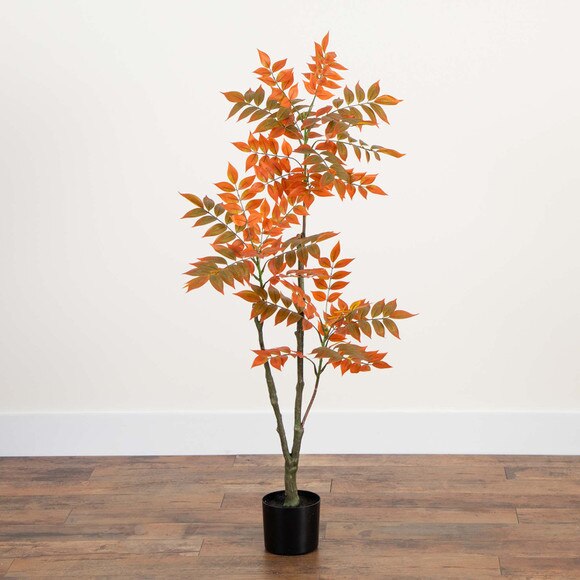 4ft. Autumn Sumac Artificial Fall Tree - SKU #T4739 - 9