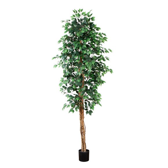 9 Artificial Ficus Tree with Natural Trunk - SKU #T4765