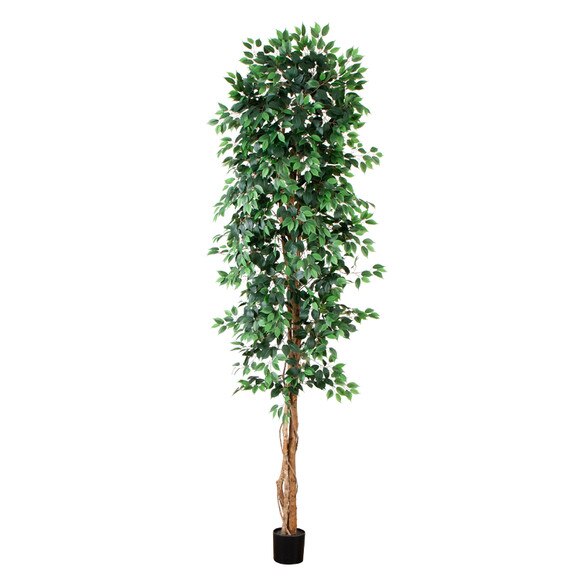 10 Artificial Ficus Tree with Natural Trunk - SKU #T4766