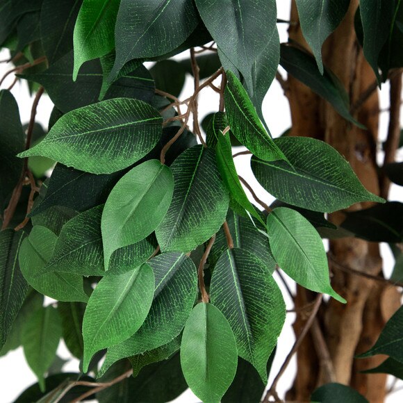 10 Artificial Ficus Tree with Natural Trunk - SKU #T4766 - 2
