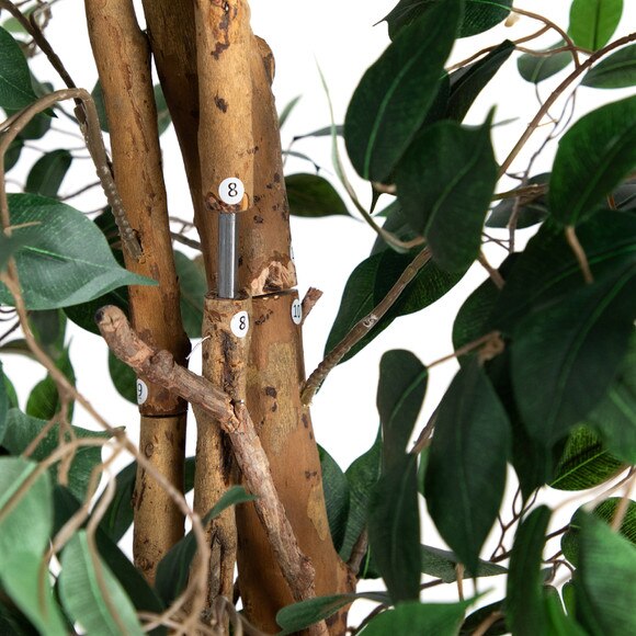 10 Artificial Ficus Tree with Natural Trunk - SKU #T4766 - 3