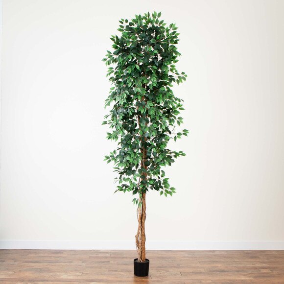 10 Artificial Ficus Tree with Natural Trunk - SKU #T4766 - 6