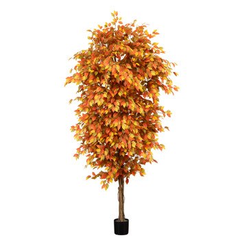 9 Autumn Ficus Artificial Fall Tree - SKU #T4768