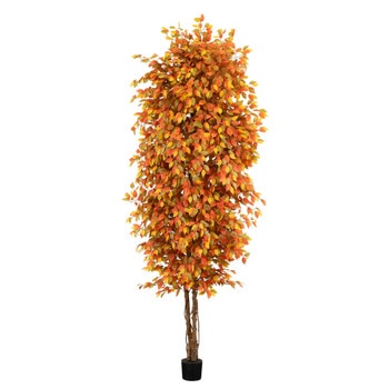 10 Autumn Ficus Artificial Fall Tree - SKU #T4769