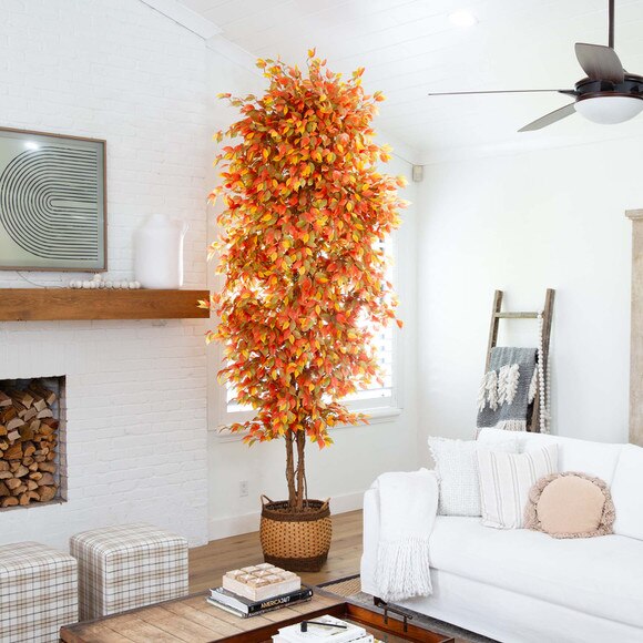10 Autumn Ficus Artificial Fall Tree - SKU #T4769 - 5