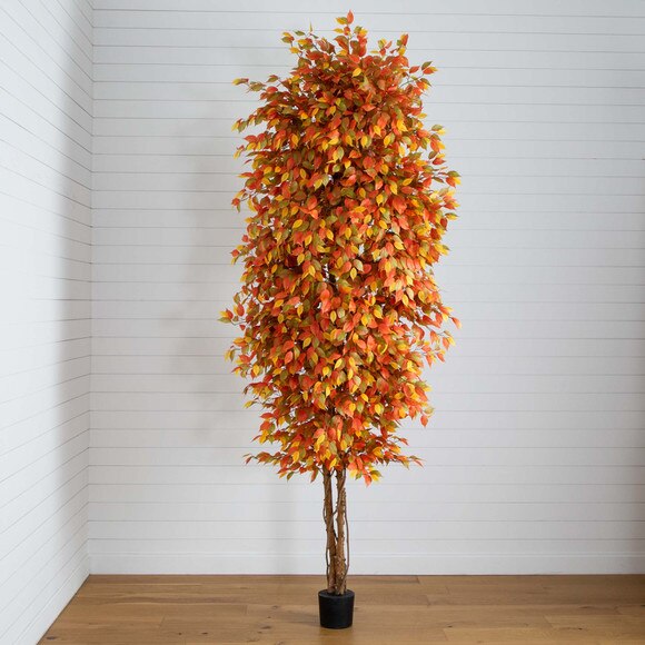 10 Autumn Ficus Artificial Fall Tree - SKU #T4769 - 7