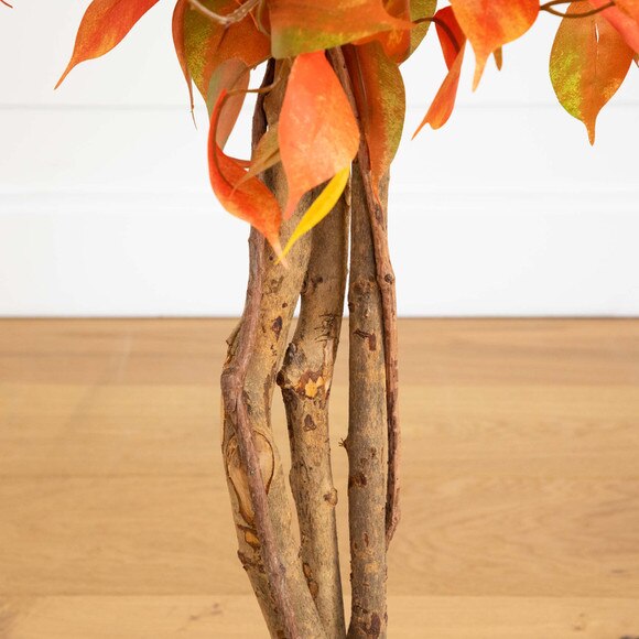 3 Autumn Ficus Artificial Fall Tree - SKU #T4772 - 3