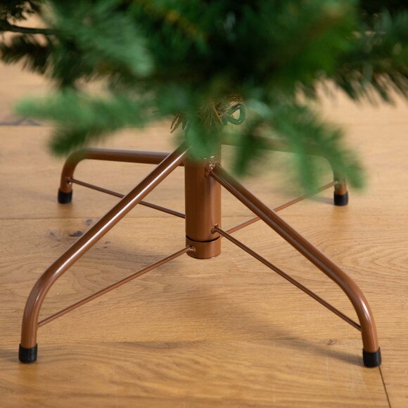 6 Pre-Lit Artificial Idaho Mixed Fir Christmas Tree with 130 Warm White LED Lights - SKU #T4791 - 4