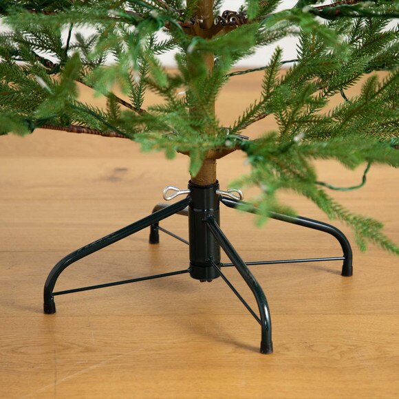 6 Pre-Lit Artificial Natural Fresh Cut Fir Christmas Tree with Instant Connect Technology and 230 Color Changing LED Dewdrop Lights - SKU #T4801 - 5