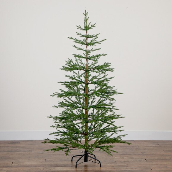 6 Pre-Lit Artificial Natural Fresh Cut Fir Christmas Tree with Instant Connect Technology and 230 Color Changing LED Dewdrop Lights - SKU #T4801 - 17