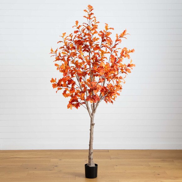 8 Autumn Oak Artificial Fall Tree - SKU #T4809 - 7