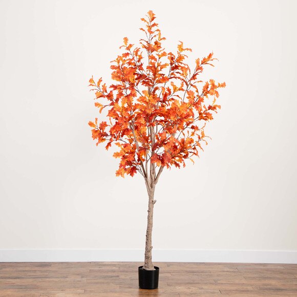 8 Autumn Oak Artificial Fall Tree - SKU #T4809 - 8