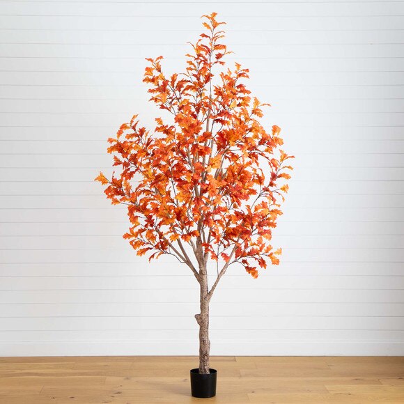 9 Autumn Oak Artificial Fall Tree - SKU #T4810 - 7