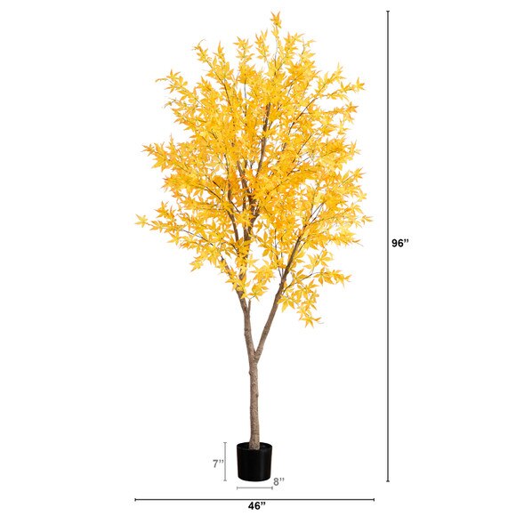 8 Autumn Maple Artificial Fall Tree - SKU #T4811 - 1