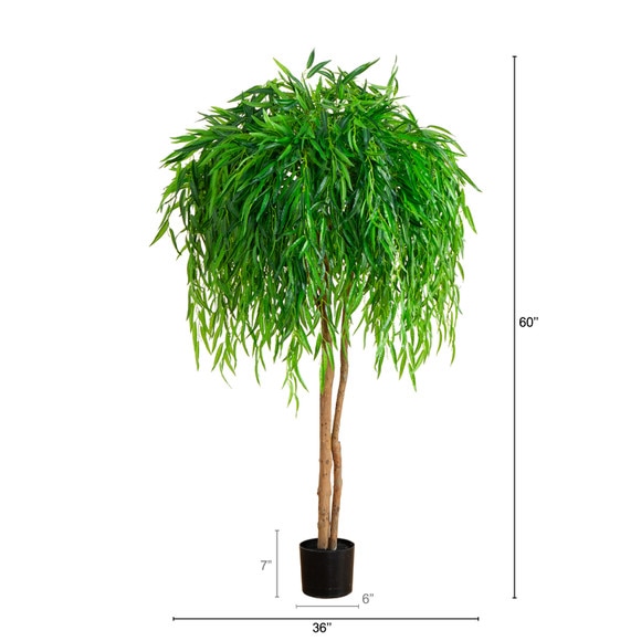 5 Willow Artificial Tree Real Touch - SKU #T4816 - 1