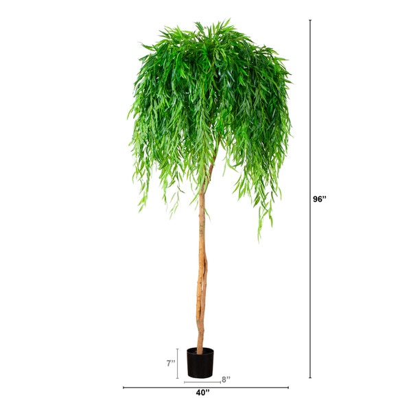 8 Willow Artificial Tree Real Touch - SKU #T4818 - 1