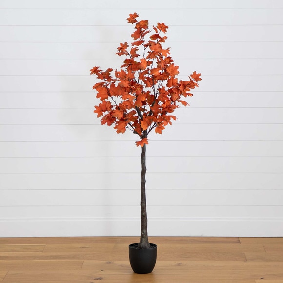 5 Autumn Rustic Maple Artificial Fall Tree - SKU #T4821 - 6