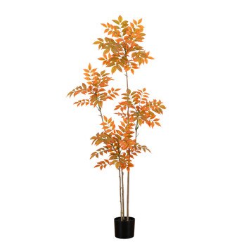 5ft. Autumn Minimalistic Sumac Artificial Fall Tree - SKU #T4822