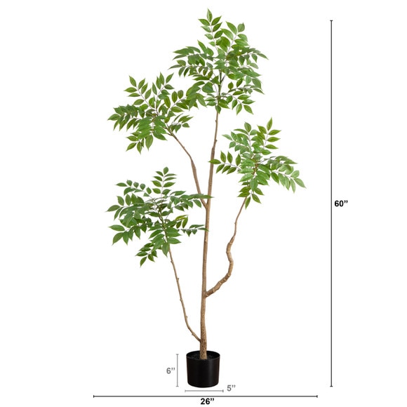 5 Artificial Pieris Tree - SKU #T4823 - 1