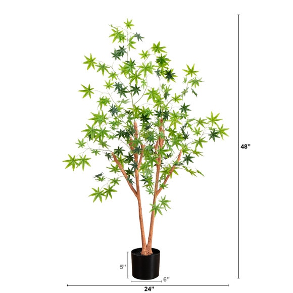 4 Artificial Maple Tree - SKU #T4827 - 1