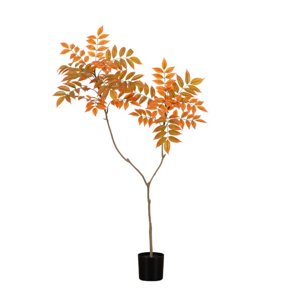 4ft. Autumn Minimalist Sumac Artificial Fall Tree - SKU #T4828